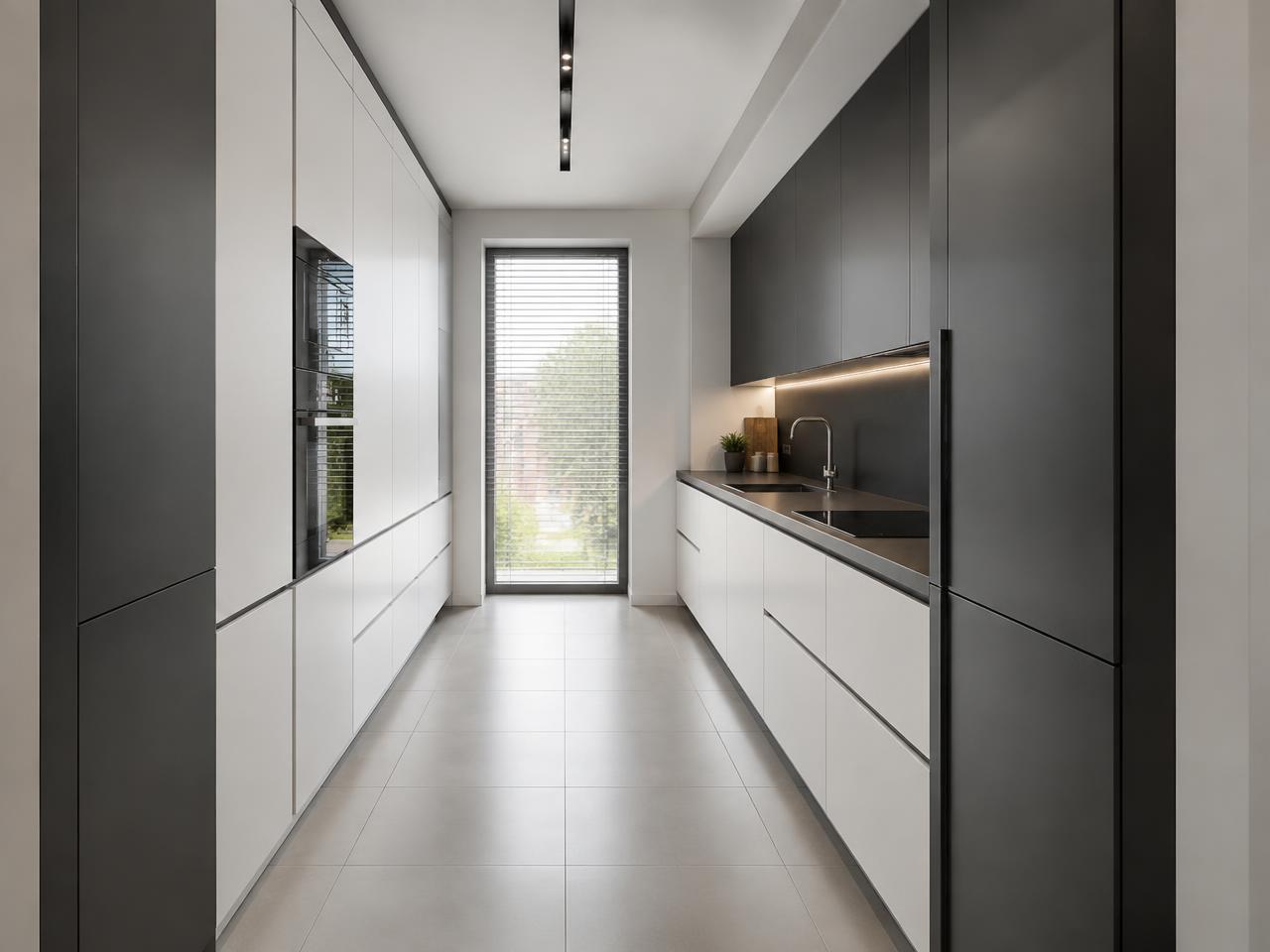 Classic aluminium kitchen